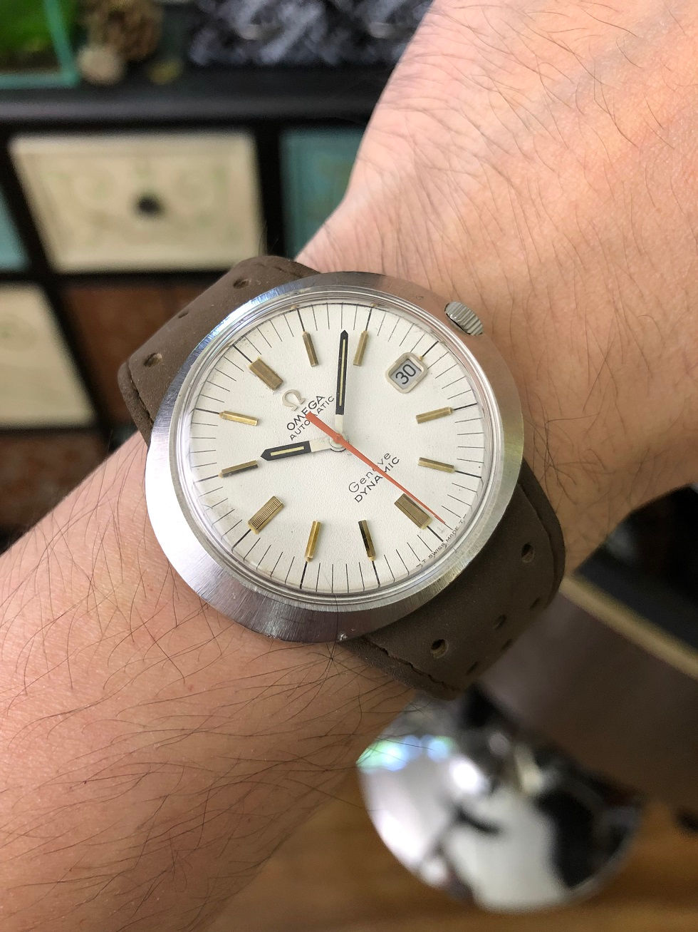 Thumbnail: 1968 OMEGA GENEVE DYNAMIC