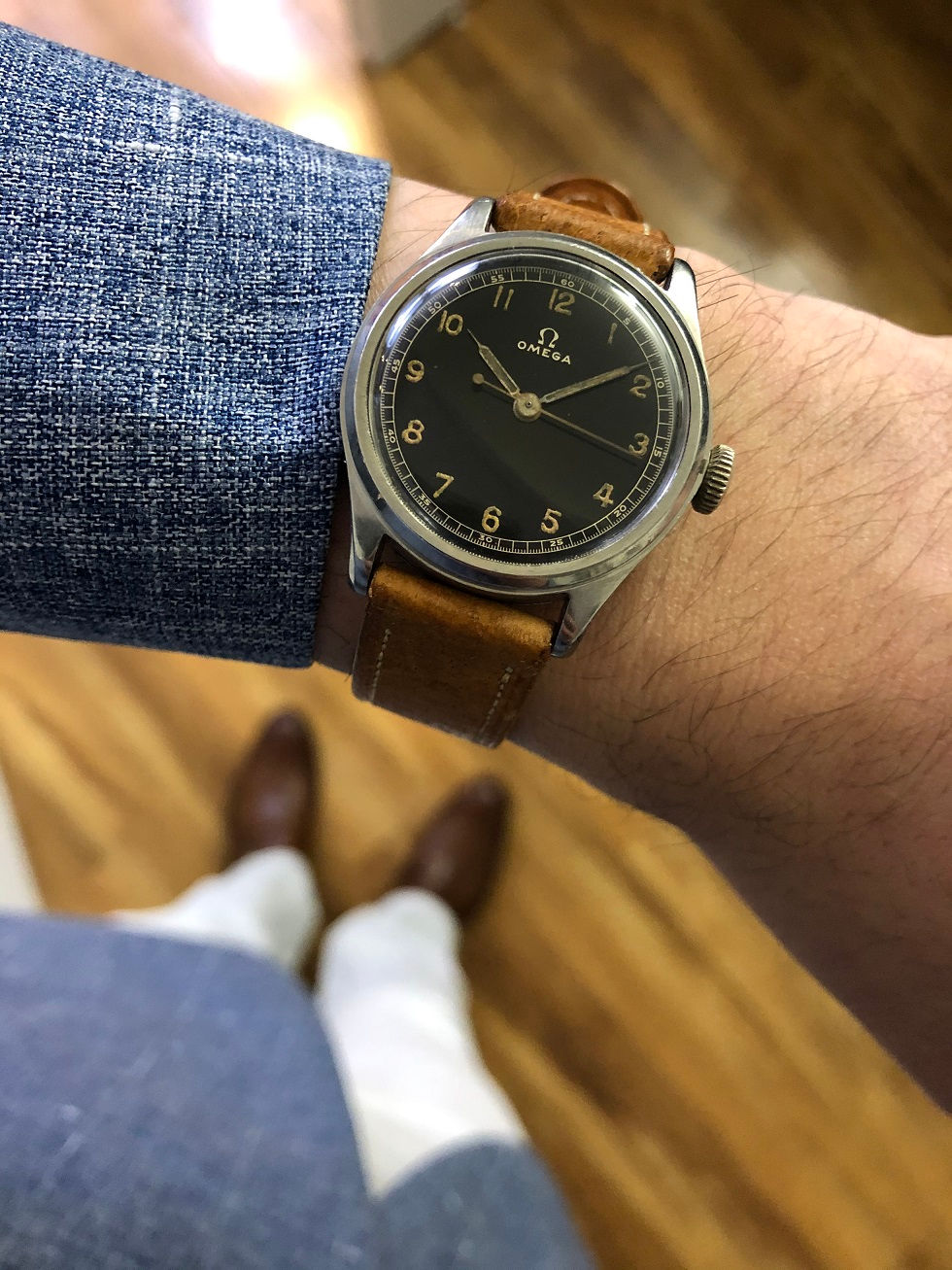 Thumbnail: 1939 OMEGA MEDICUS WATCH