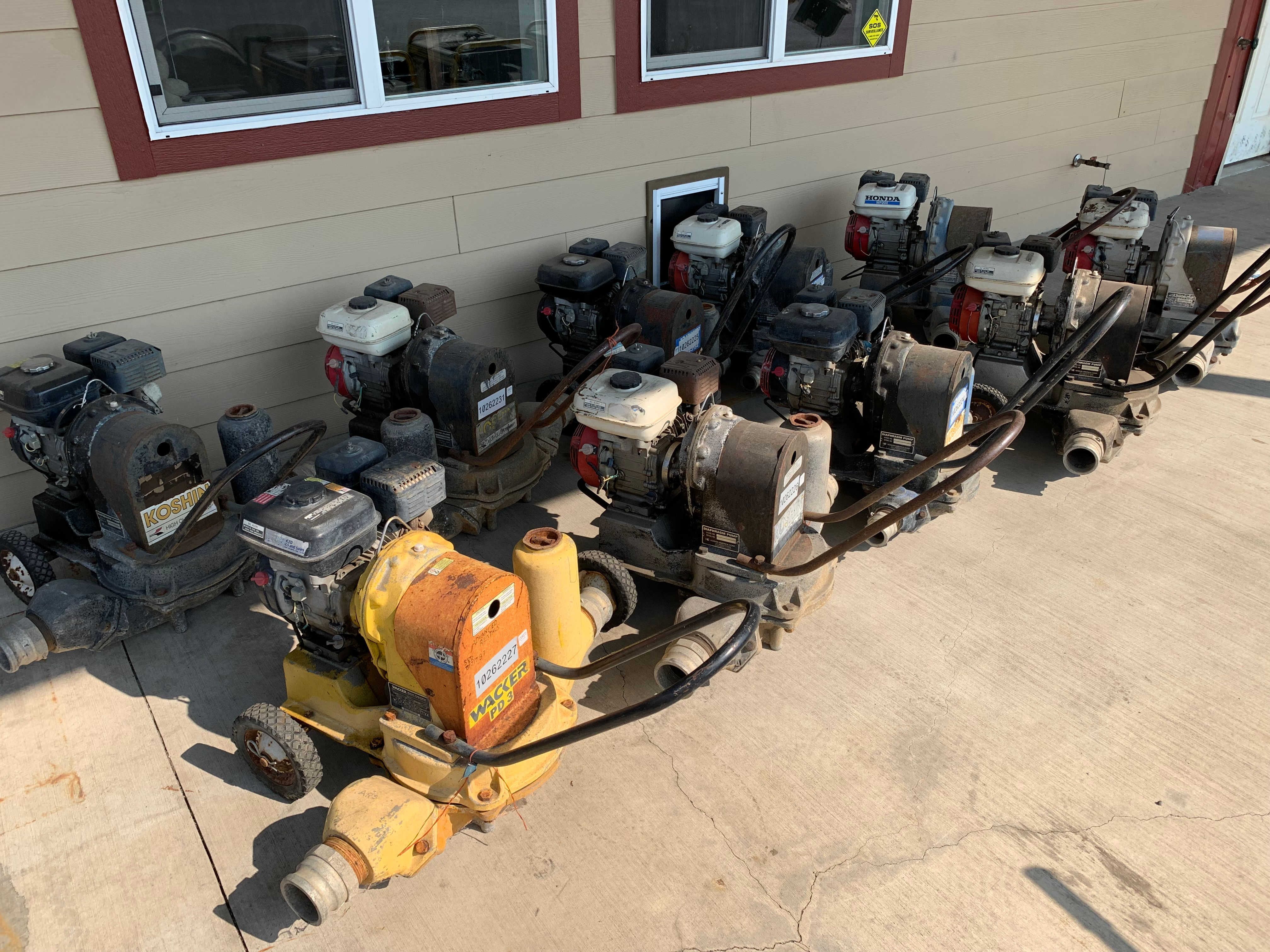 Gas Powered Diaphragm Pumps