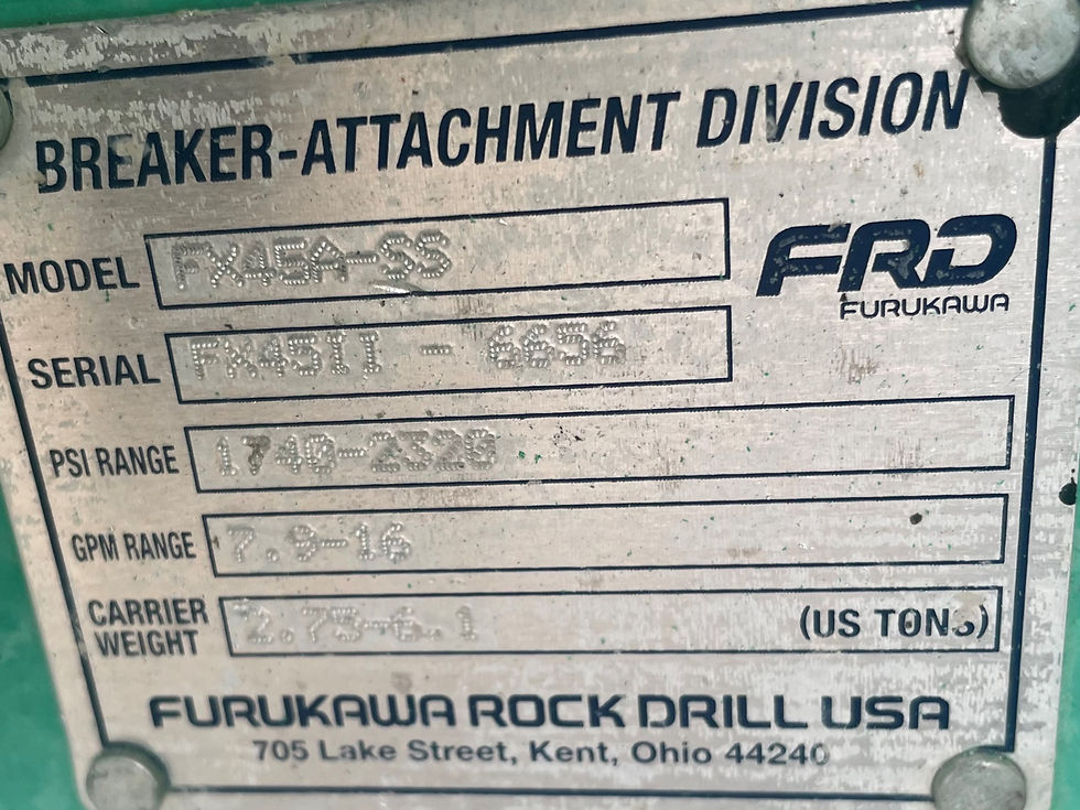 Thumbnail: 2017 Kent FDR FX45A-SS Skid Steer Breaker