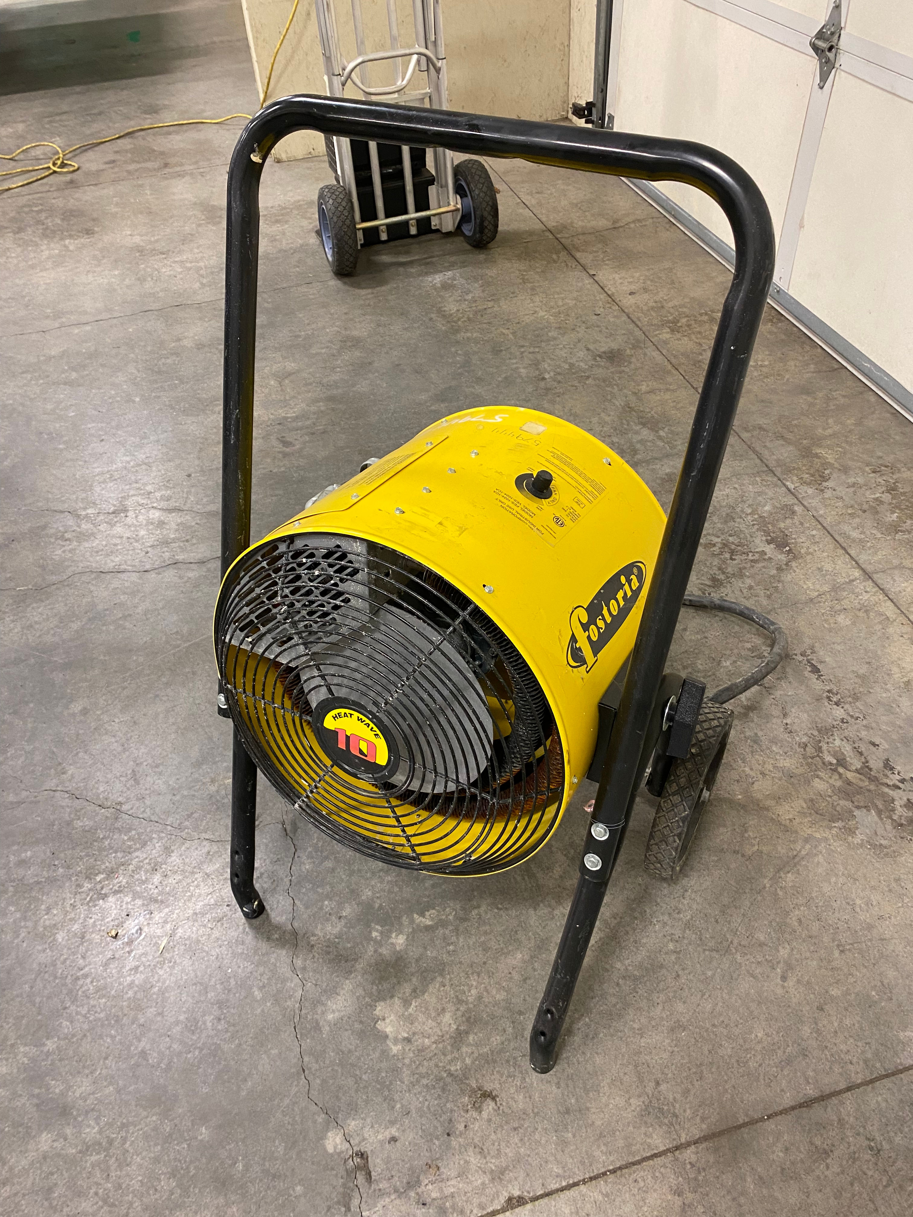 FOSTORIA Portable Electric Salamander Heater: 10kW Watt Output