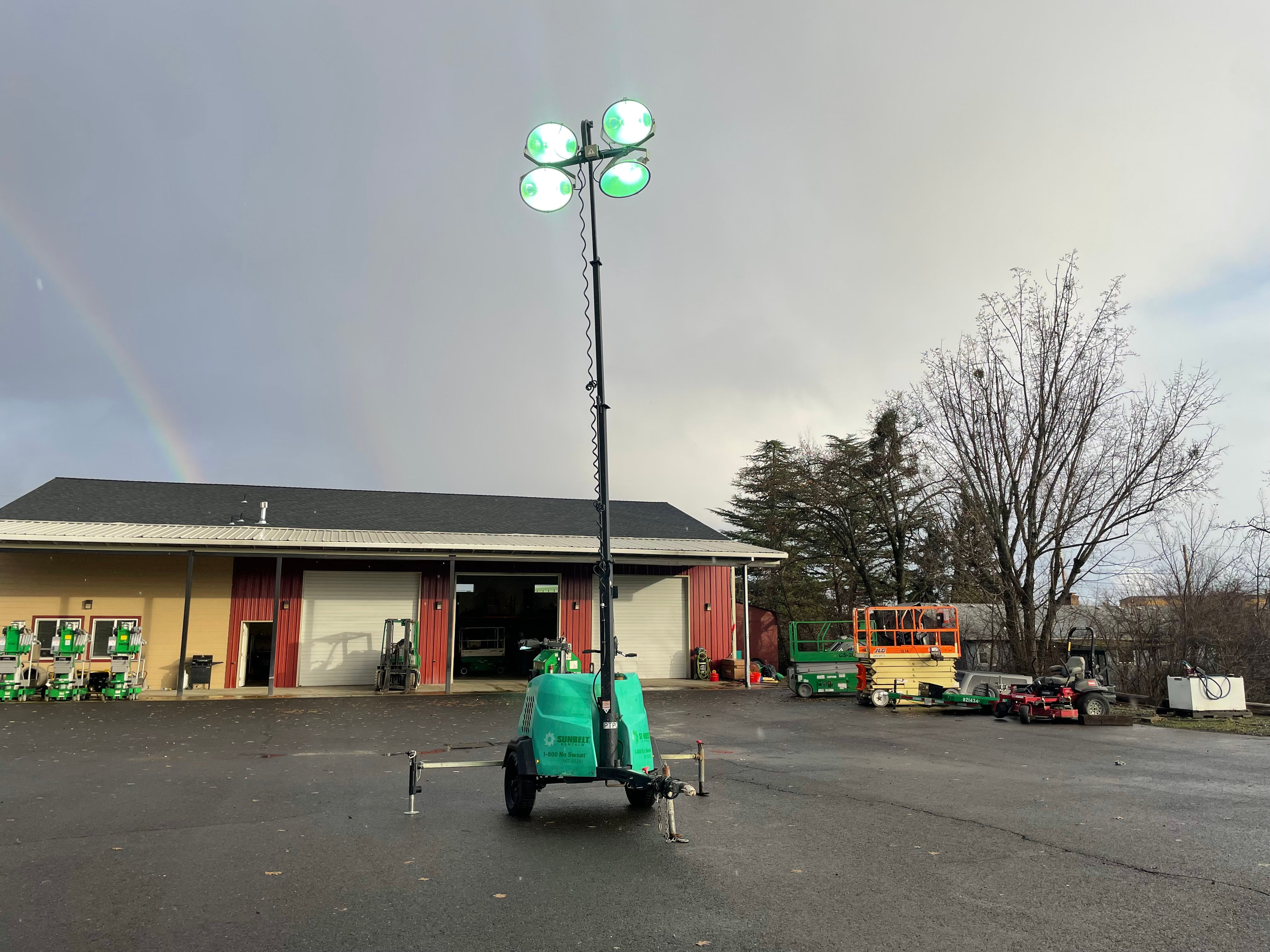 2015 Generac Magnum MLT6S Vertical Mast Light Tower