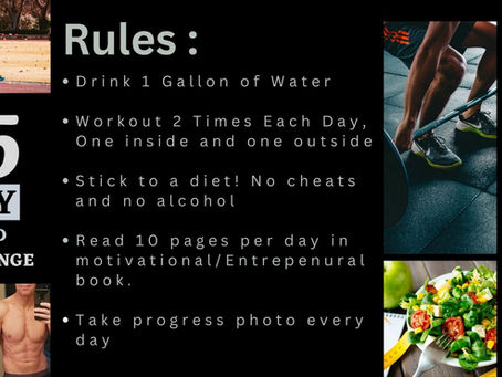 Setting up the 75 Challenge. The Plan and the Process. How to complete the 75 Hard Challenge!