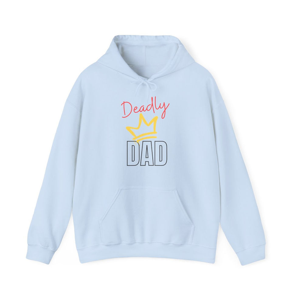 Thumbnail: Deadly Crown DAD + Proud to Be - Unisex Heavy Blend™ Hooded Sweatshirt