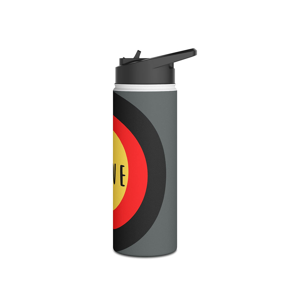 Thumbnail: Stainless Steel Water Bottle, Standard Lid