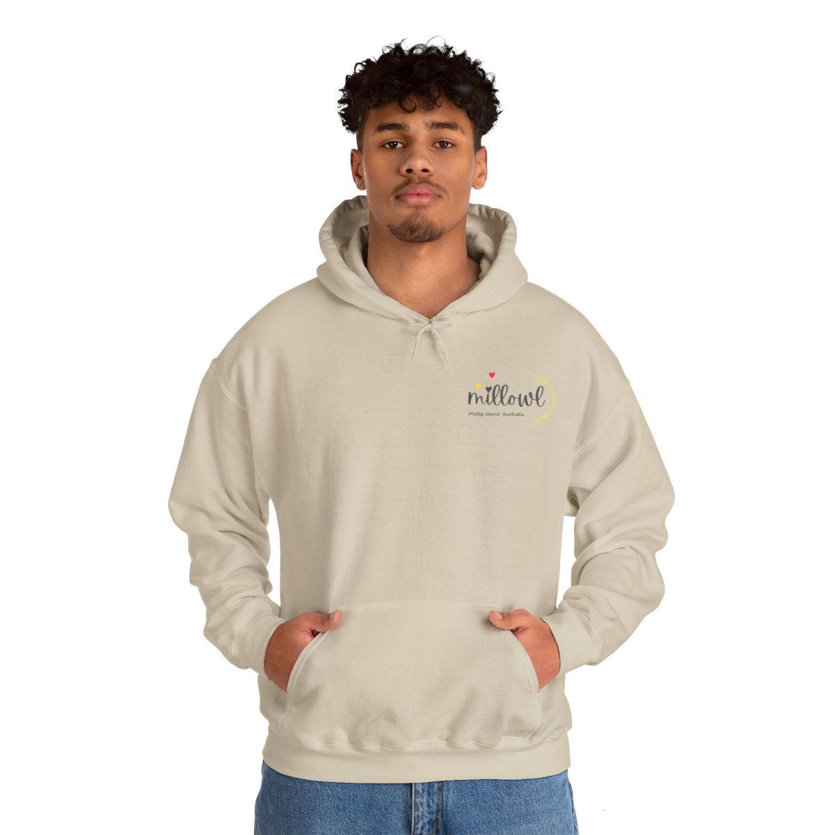 Millowl - Phillip Island, Austarlia - Unisex Heavy Blend™ Hooded Sweatshirt