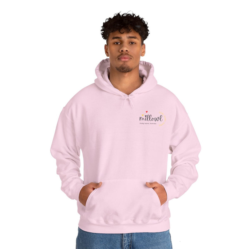 Thumbnail: Millowl - Phillip Island, Austarlia - Unisex Heavy Blend™ Hooded Sweatshirt