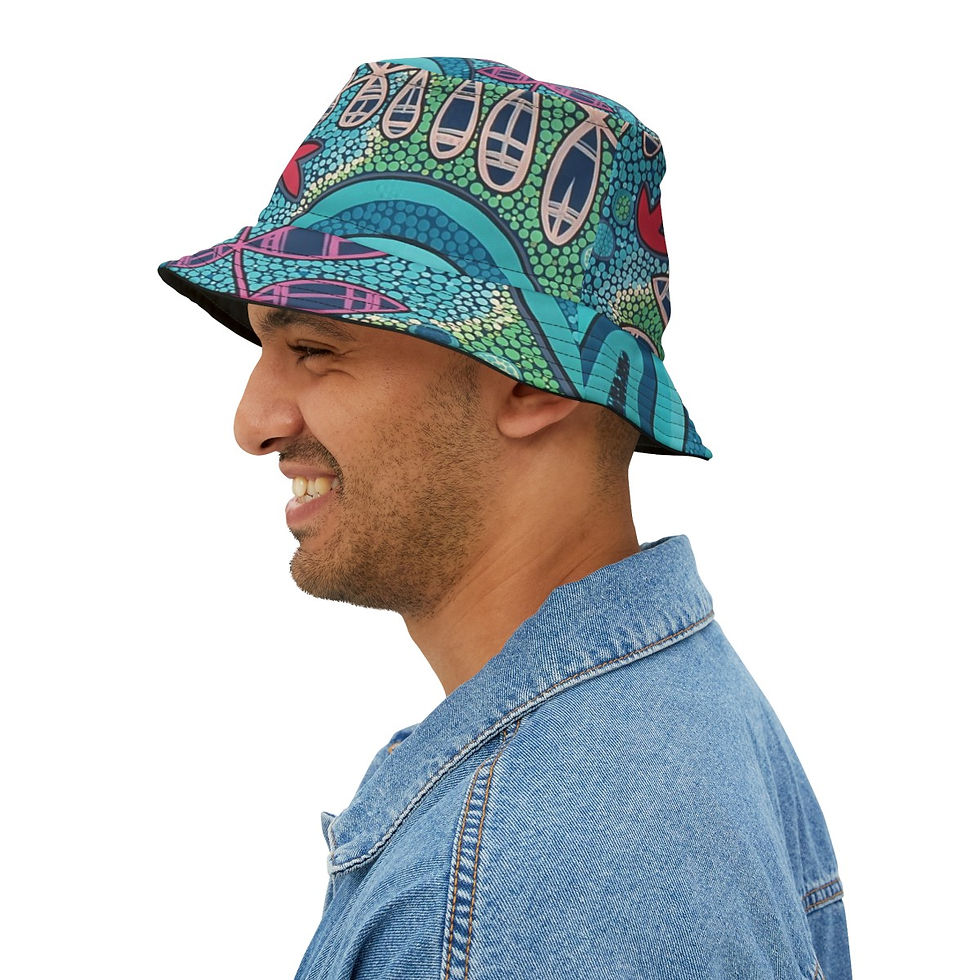Thumbnail: Naarm Westernport - Bucket Hat (AOP)