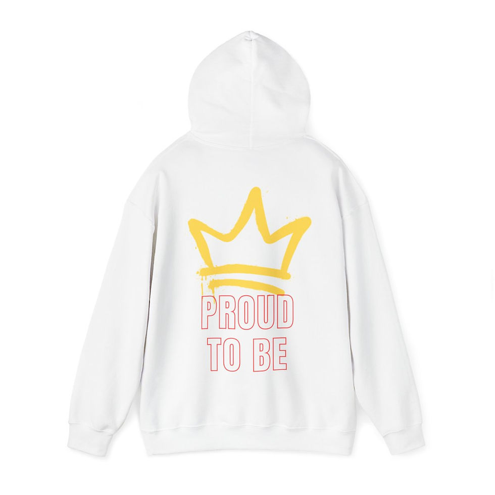Thumbnail: Deadly Crown NANNY + Proud to Be - Unisex Heavy Blend™ Hooded Sweatshirt
