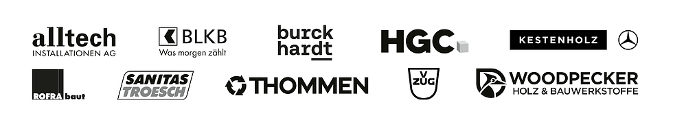 Sponsoren BauBankettBasel 2025