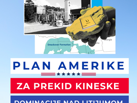 Plan SAD za prekid kineske dominacije nad litijumom