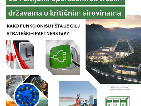 EU i Litijum: Sporazumi sa trećim državama o kritičnim sirovinama