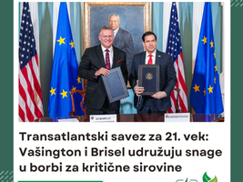 Transatlantski savez za 21. vek: Vašington i Brisel udružuju snage u borbi za kritične sirovine