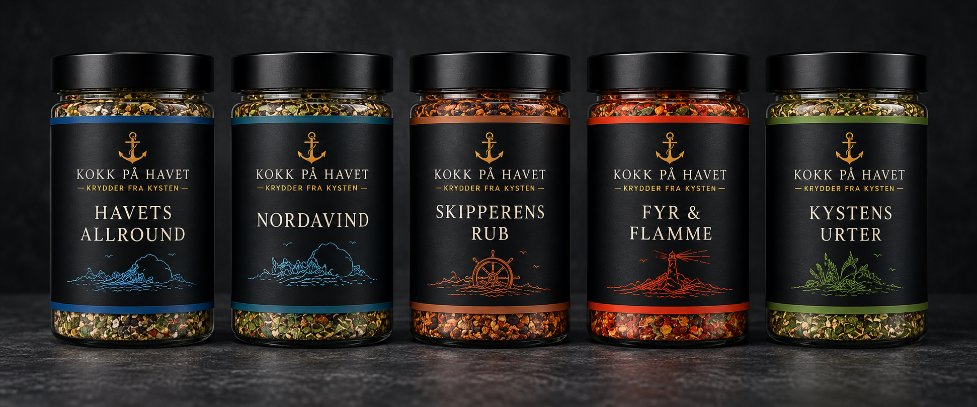 Kokk på havet krydder Nordavind og Fyr & flamme