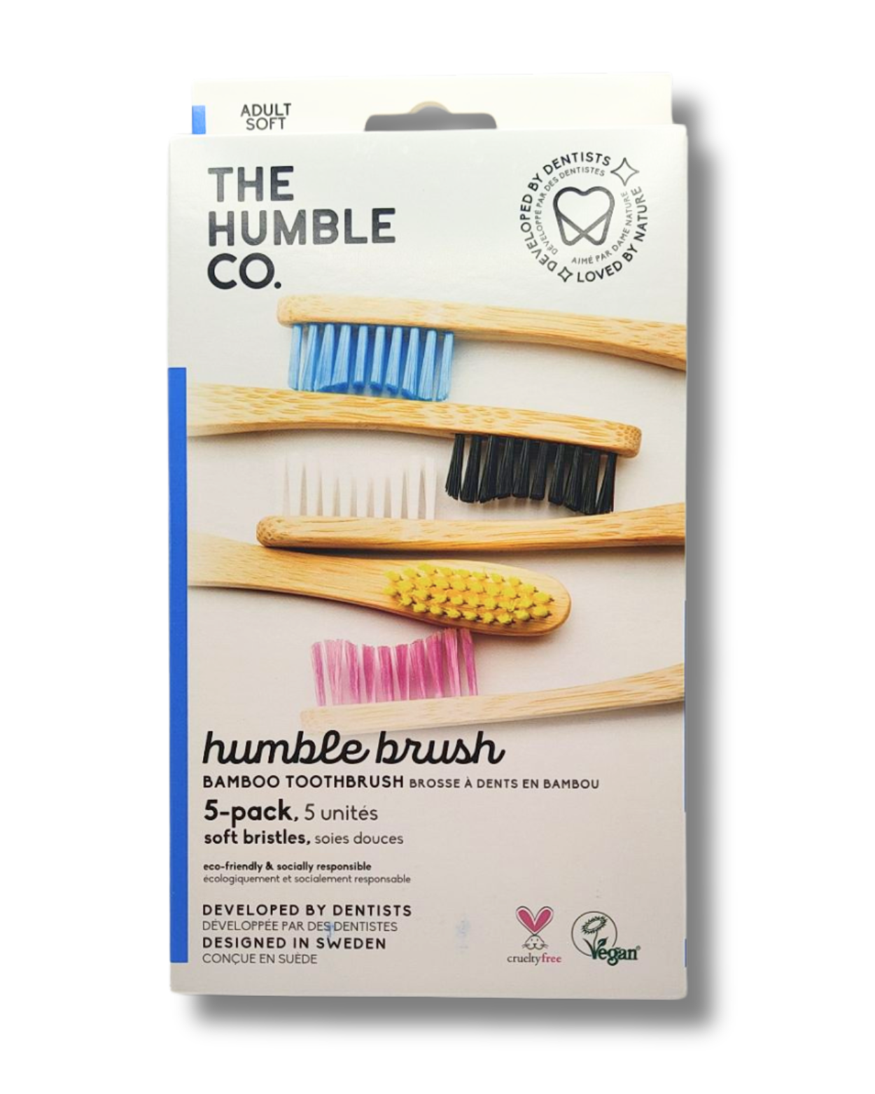 Bamboo Toothbrush 5pk