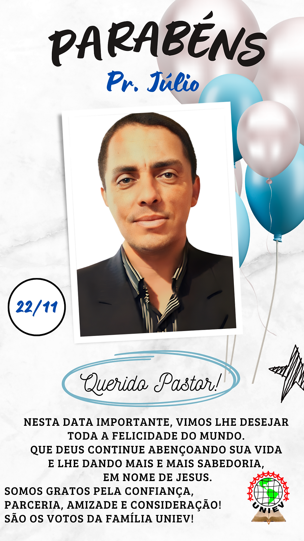 22.11 MISSÃO SEM FRONTEIRAS - PR JULIO CESAR