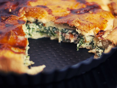 Receta: Tarta de acelga light (8 porciones)