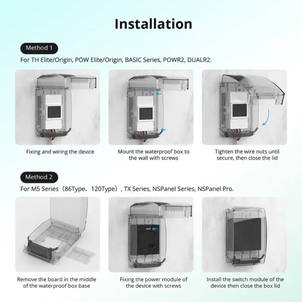 Thumbnail: SONOFF Waterproof Box R2