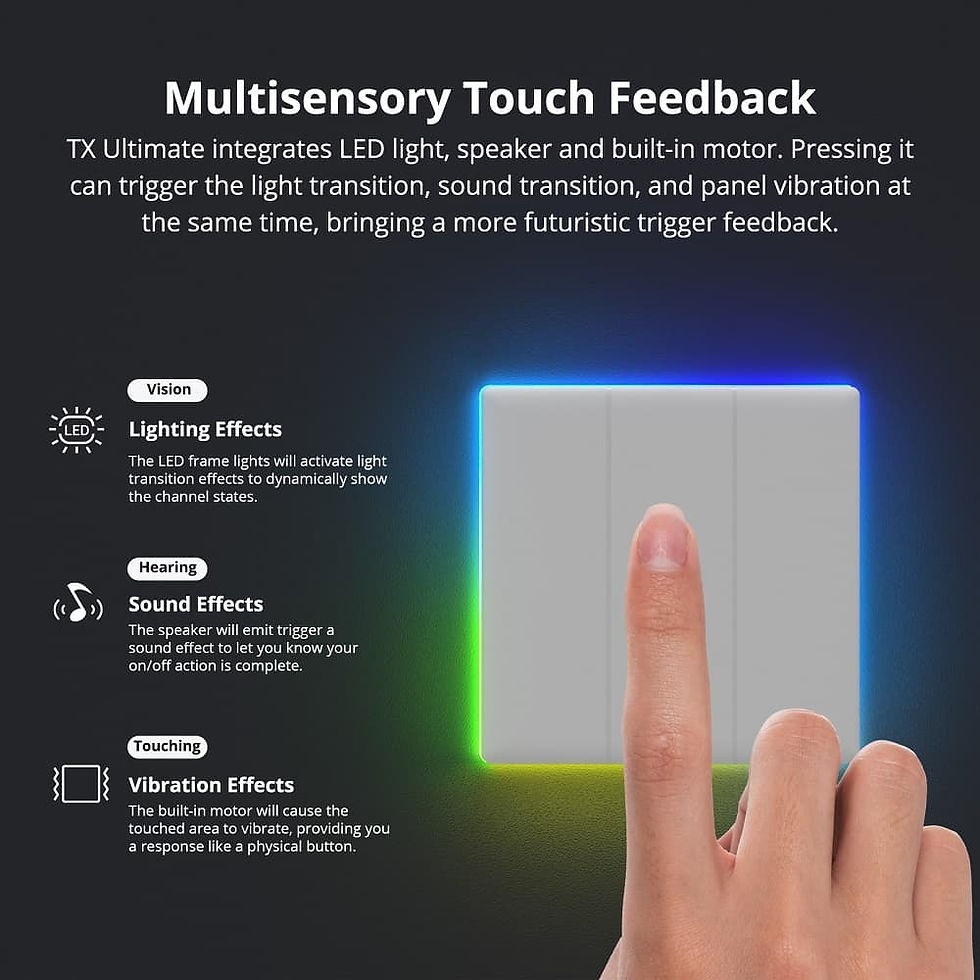 Thumbnail: SONOFF TX Ultimate Smart Touch Wall Switch 4ch