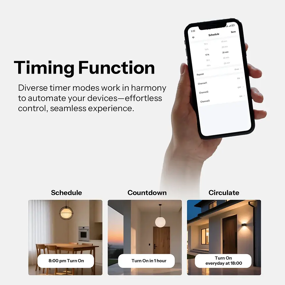 Thumbnail: SONOFF TX Gen2 Smart Touch Light Switch 2CH | T6