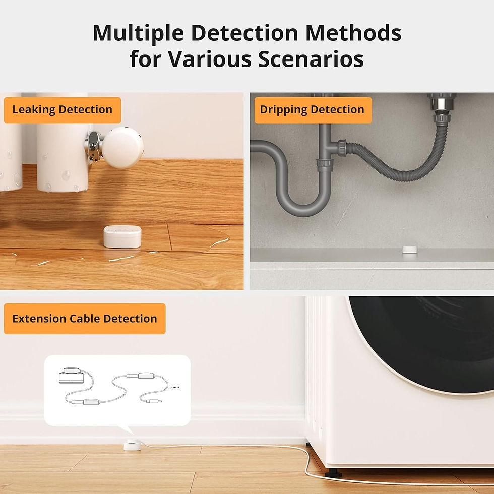 Thumbnail: SONOFF Zigbee Water Leak Sensor SNZB-05P & Detection Cable