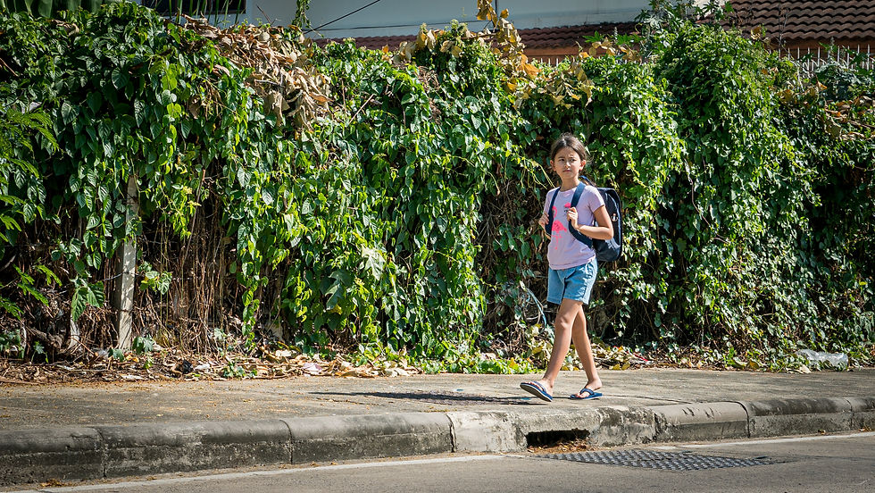 Margaux Dietrich's Olivia wandering the backroad of Bangkok, Thailand