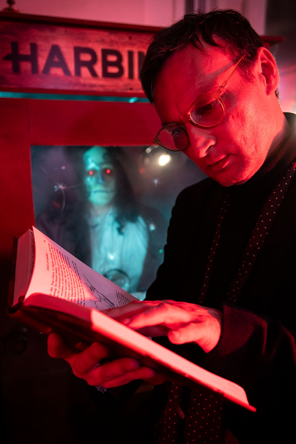 Johnny Palmiero, who plays family-focused occultist Chris