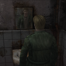 A screenshot from Silent Hill 2