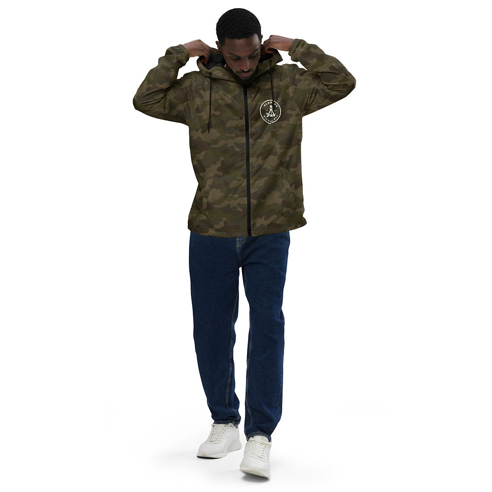 Thumbnail: Alameda Pickleball Unisex lightweight zip up windbreaker