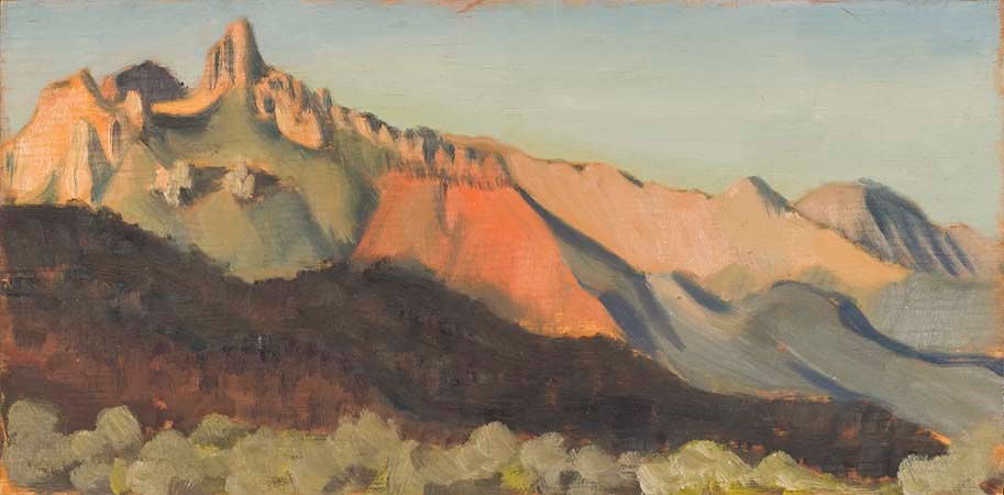 Morning Zion Natl Park