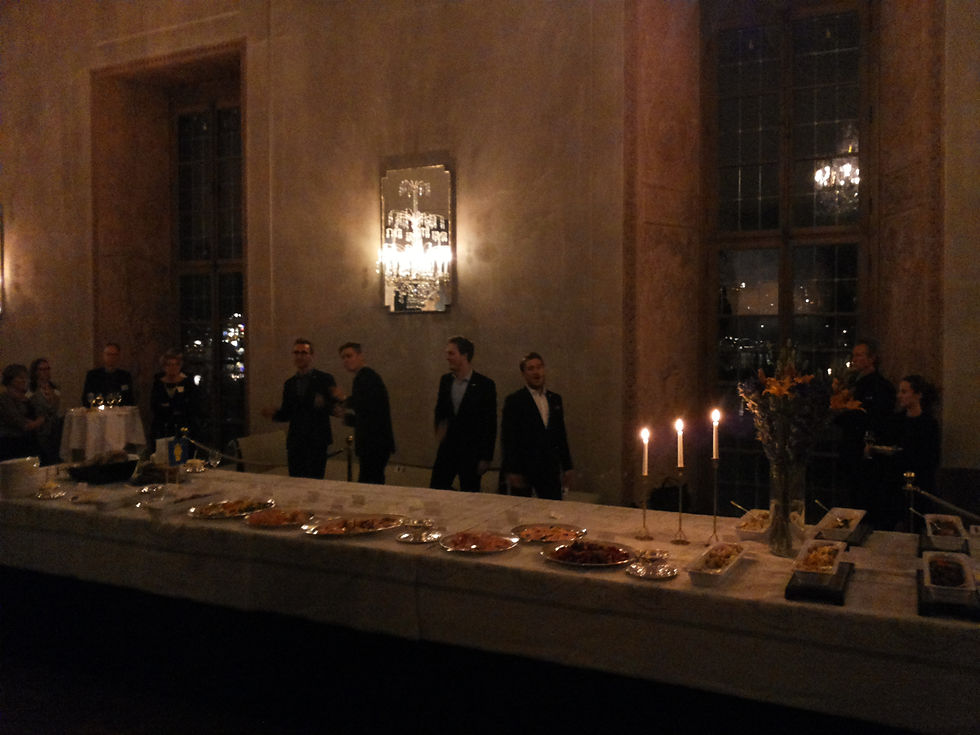 Opening day reception