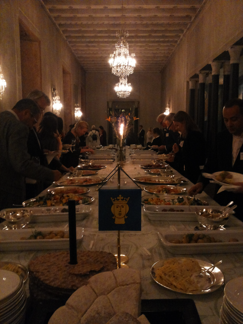 Opening day reception