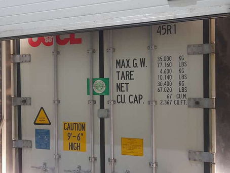 Incoming Container Sukari