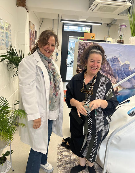 Red light therapy treatment supporting skin health and recovery at Healing Chamber in Islington, North London