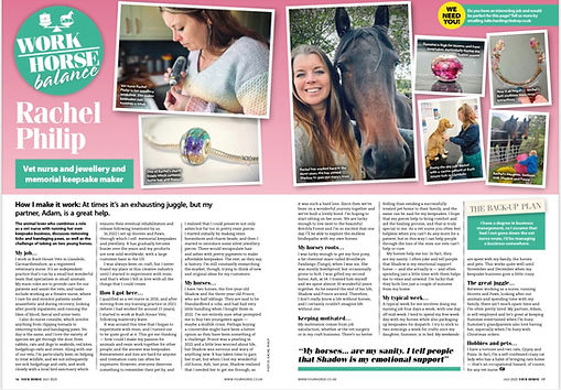 Hooves and paws 2022 featured in Your Horse magazine