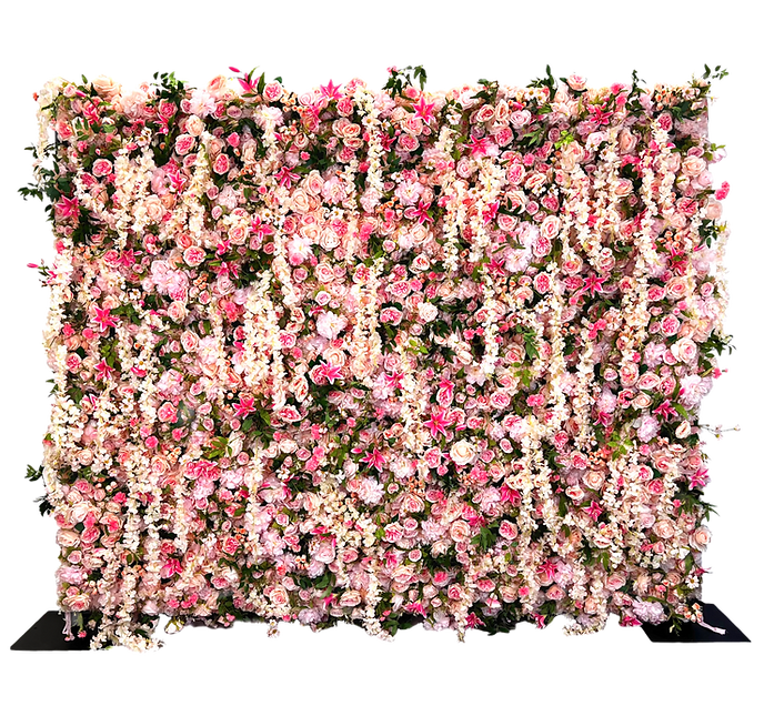 Blumenwand Hochzeit