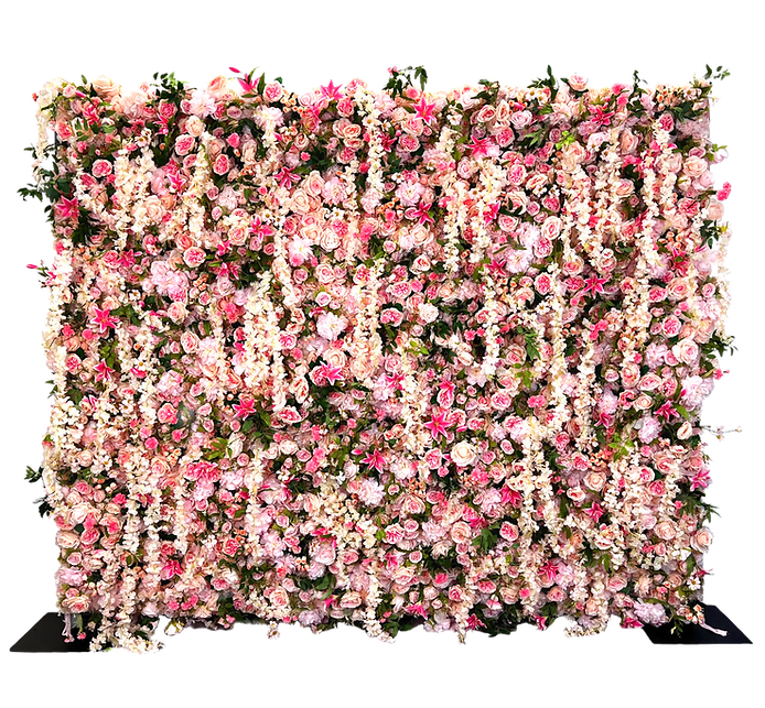 Blumenwand Hochzeit