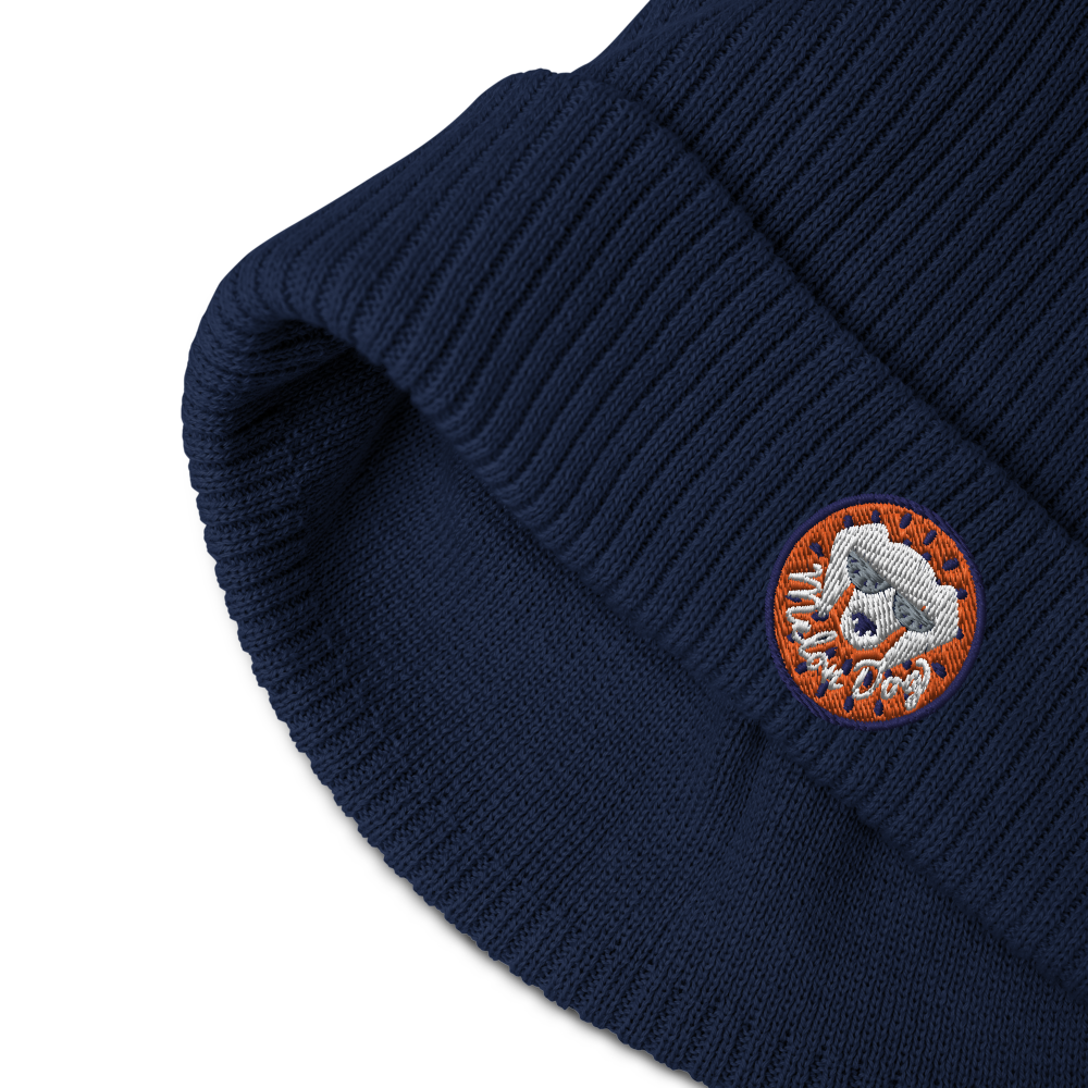 Shades Dog Organic Ribbed Beanie