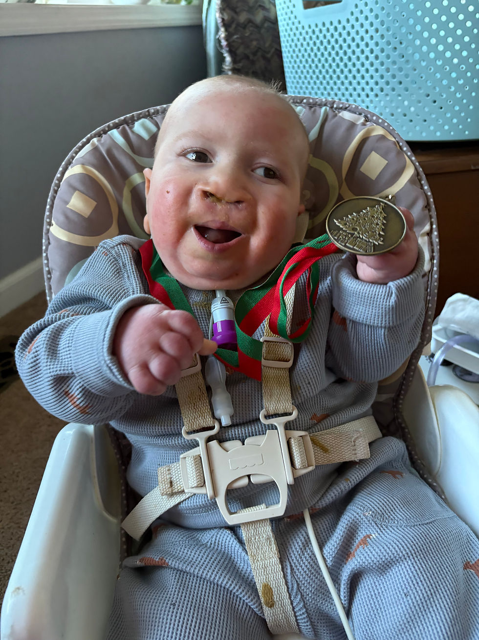 Gideon's first plugged trach