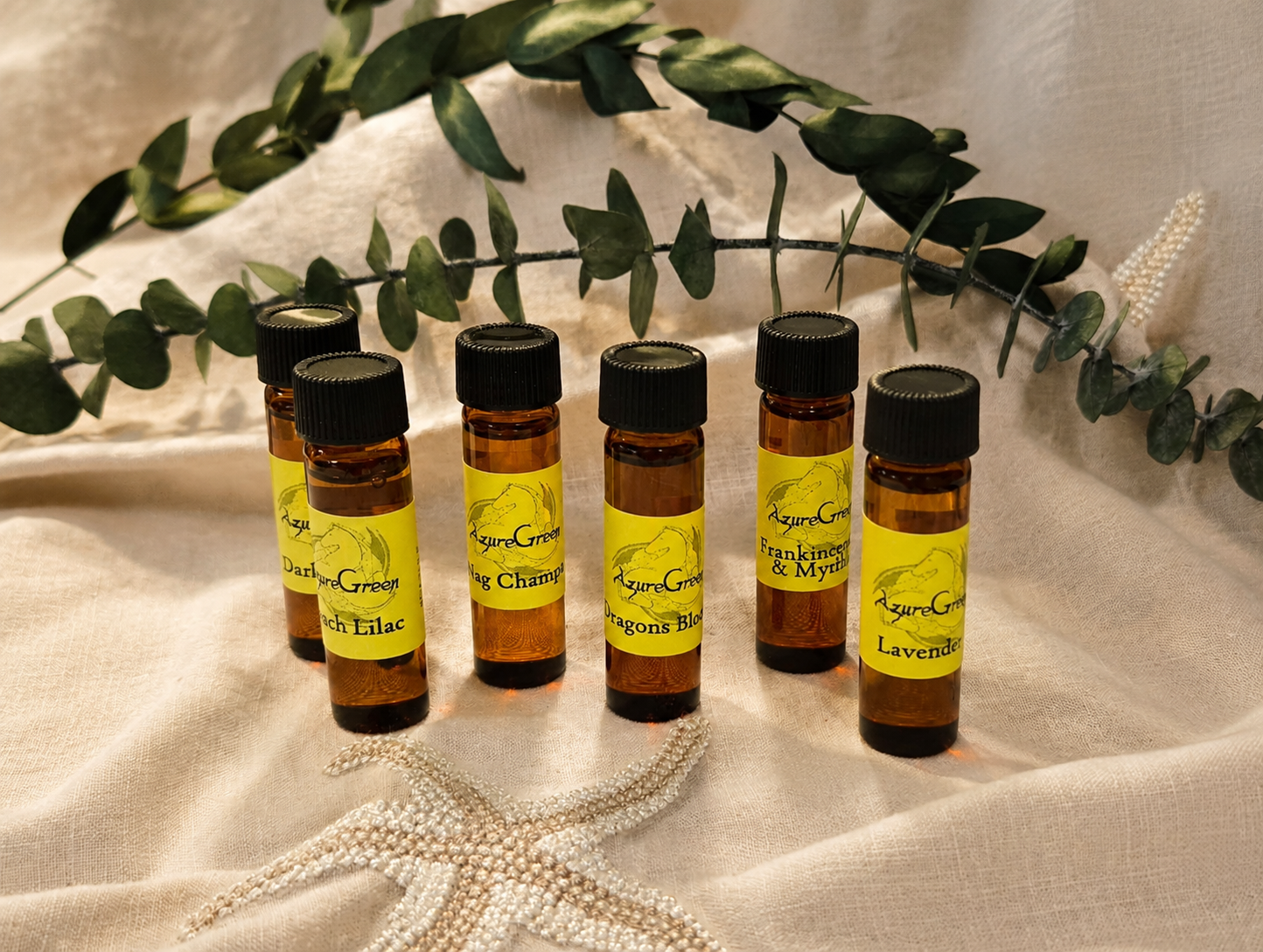 Azure Green Fragrance Oils – 2 Dram