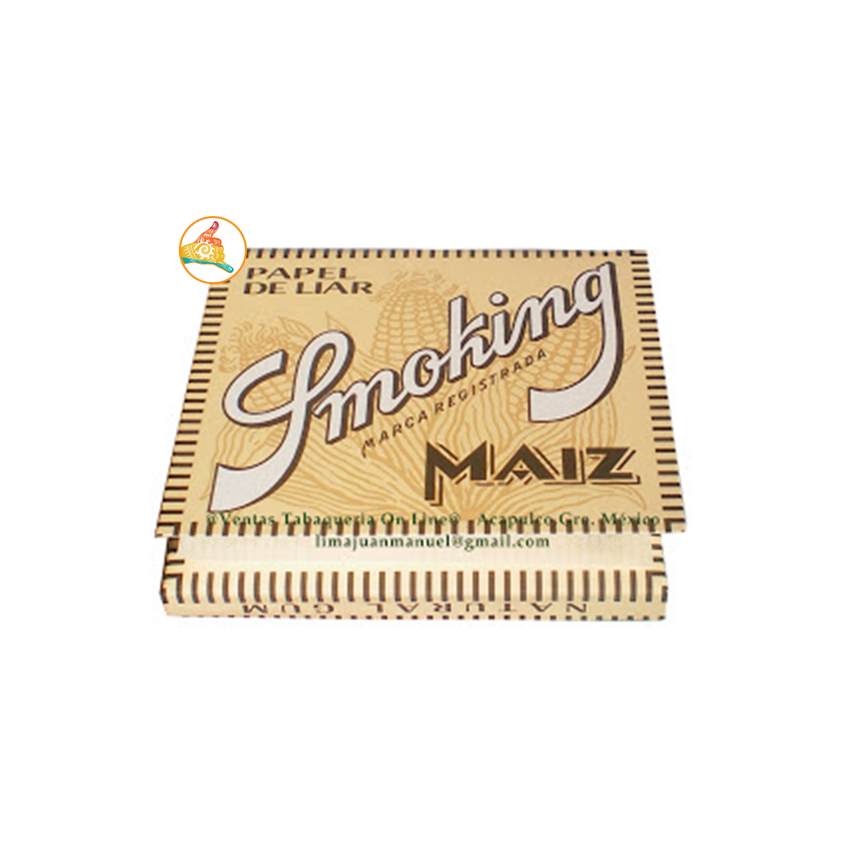 Papel Smoking de Maíz Librito