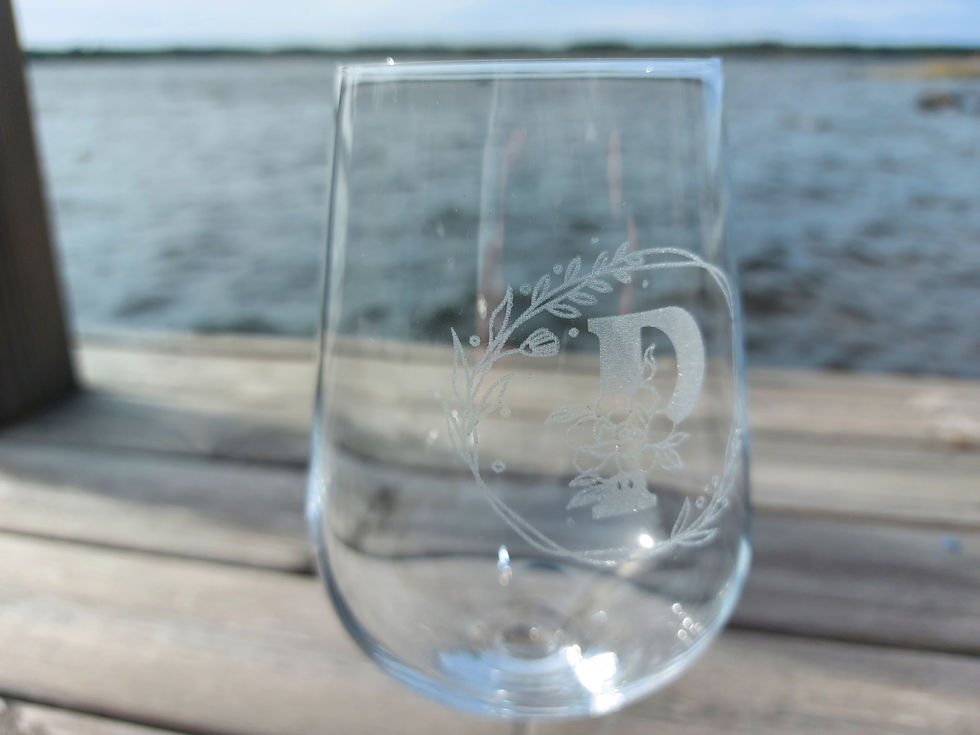 Miniatyrbild: Graverade glas