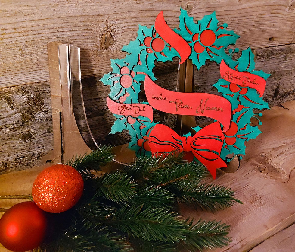 Julprydnad - Joulukoriste