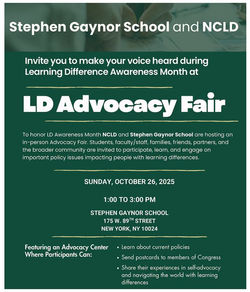 LD Advocacy Fair