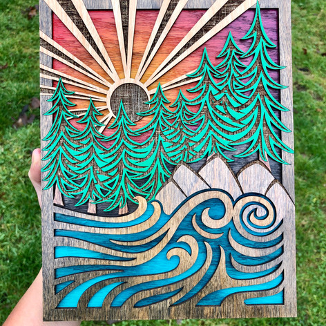 "Ocean Forest" mini
