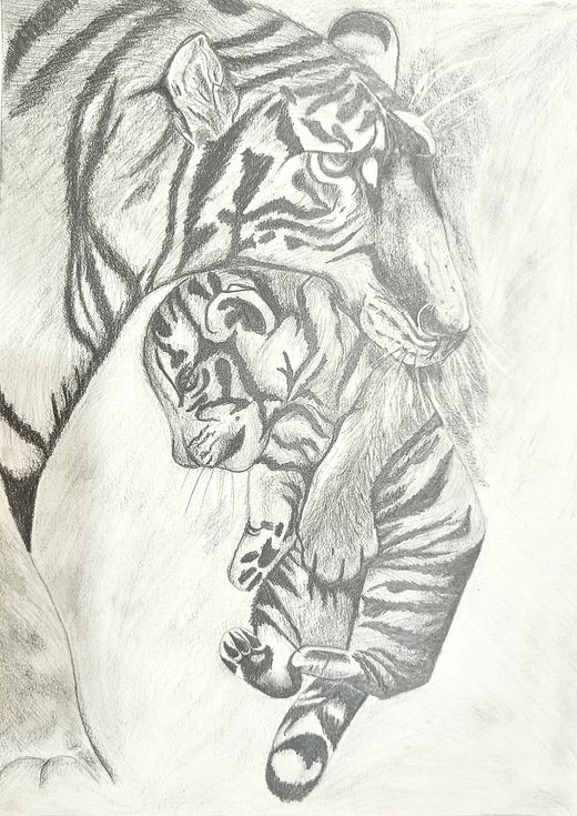 Tigress with her Cub