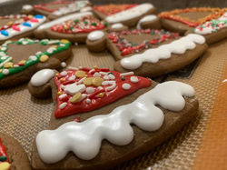 Decorated Gingerbread Cookies