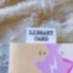 Thumbnail: Library Card Bookmark