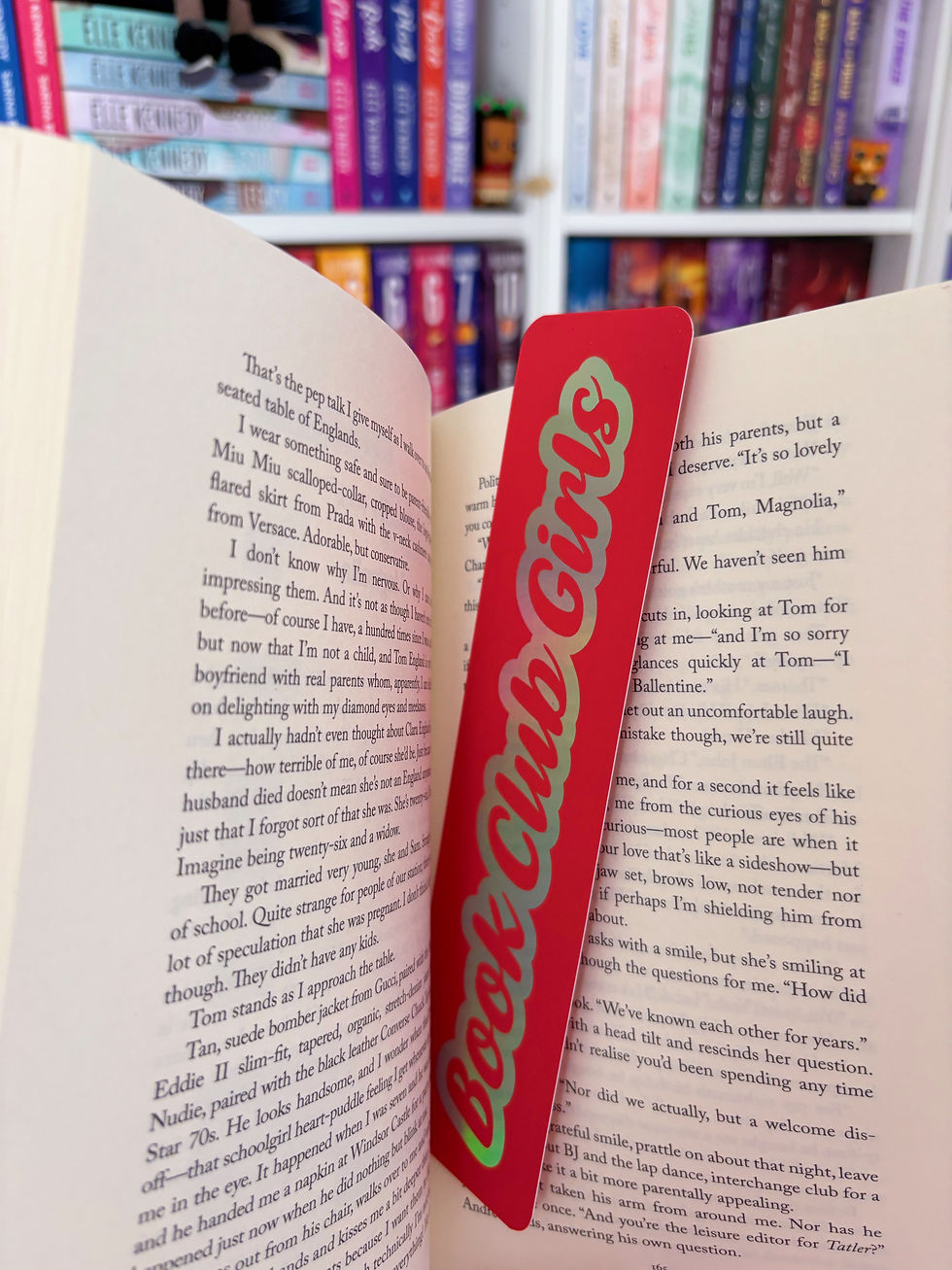 Thumbnail: Book Club Girls Bookmark - Holographic