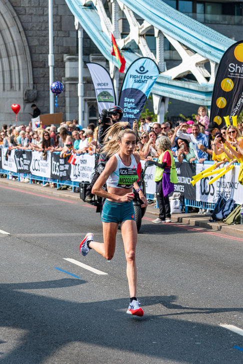 2025 London Marathon runner Eilish McColgan